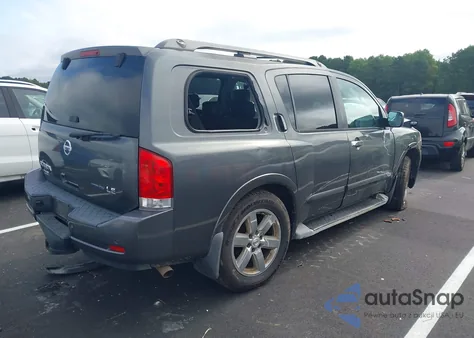 2009 Nissan Armada Le from USA, damaged, VIN 5N1BA08C29N607727